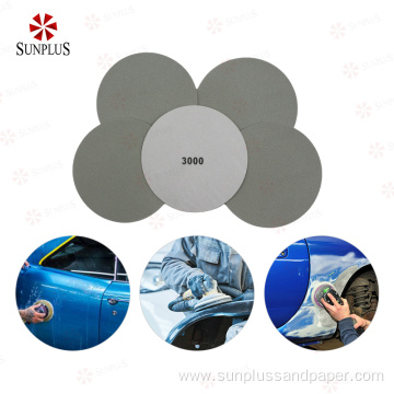 6 Inches Sanding Paper Discs Foam Disc Sandpaper